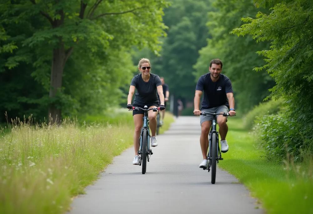 Bike riders