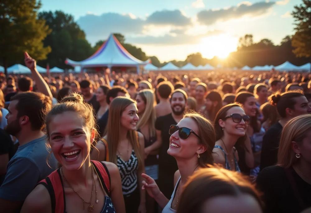 Outdoor festival