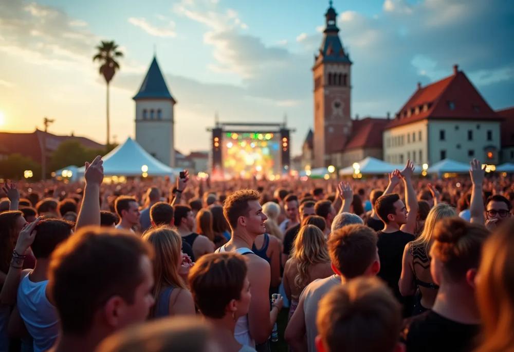 Outdoor festival