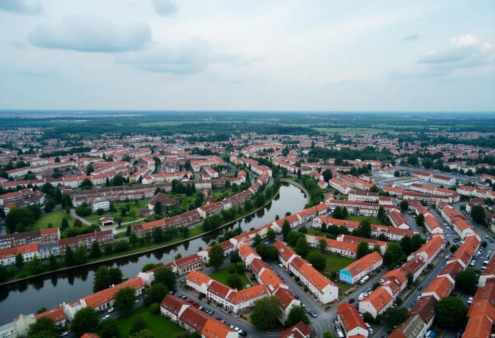 city aerial