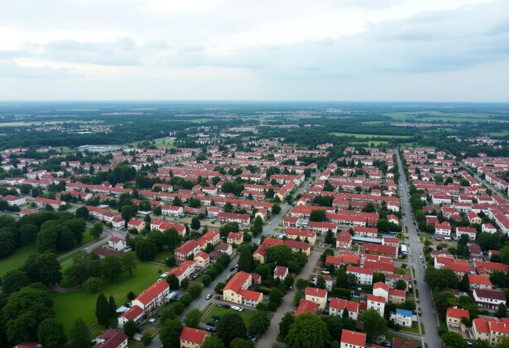 city aerial